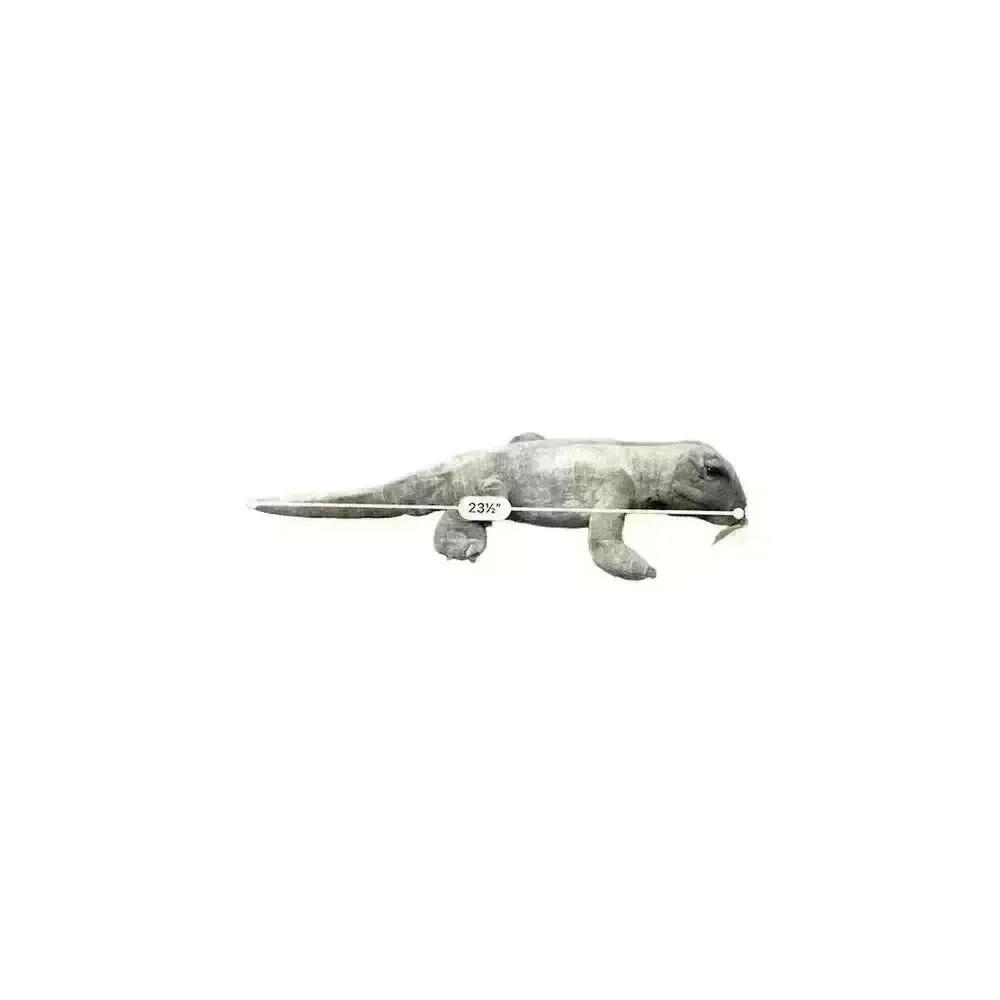 Wild Republic Komodo Dragon Plush Stuffed Animal 23.5" Green Large - Picture 5 of 8